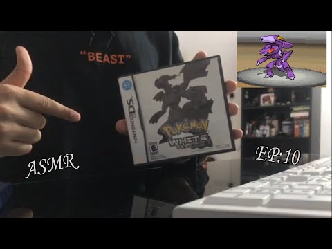 ASMR Pokemon white randomizer nuzlocke|EP10|Keyboard sounds. Whispering and gameplay|
