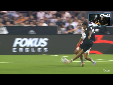 Sidney mit Rabona-Traumtor gegen Toni Kroos Team😱🇧🇷