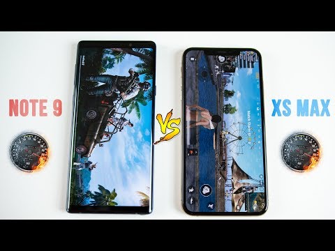 iPhone XS Max vs Galaxy Note 9 SPEED Test - You May Be Surprised..