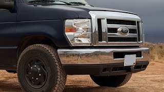 How to remove Ford E-series front grill