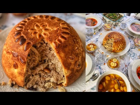 Turkish Ramadan / Wedding Menu "Perde Pilav" & Ottoman Compote "Hoşaf"