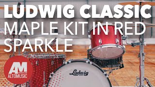 Video thumbnail for Ludwig Classic Maple Kit in Red Sparkle by Alto Music