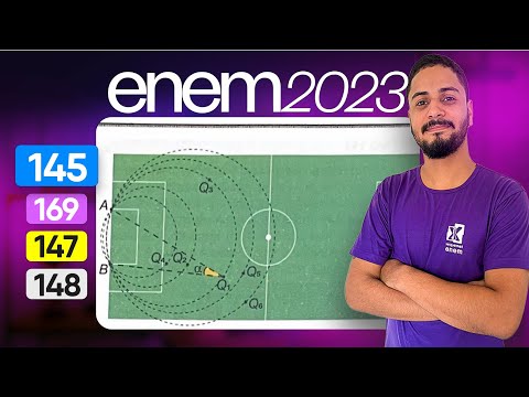 Question 145 - Blue Booklet | Plane Geometry | ENEM 2023 Mathematics