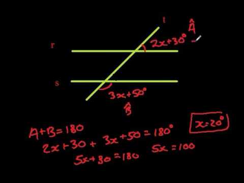GP 04 Exercícios   retas paralelas cortadas por uma transversal