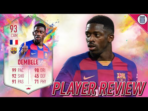 93 SUMMER HEAT DEMBELE PLAYER REVIEW! SBC PLAYER - FIFA 20 ULTIMATE TEAM