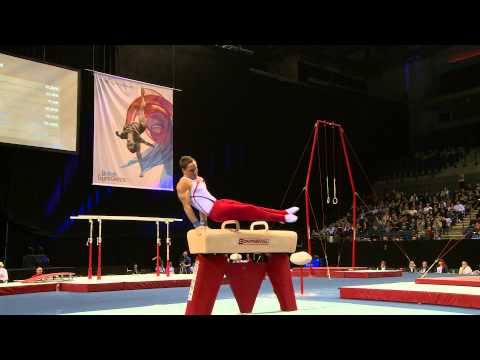 Daniel Keatings - SCOTLAND - Gold - Pommel - Apparatus final 2014 British - Masters