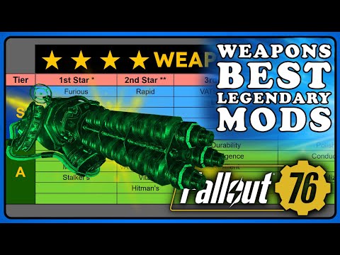 Fallout 76: Best Legendary Mods for Weapons Q3 2025. 4 Star. Best Legendary Combo.