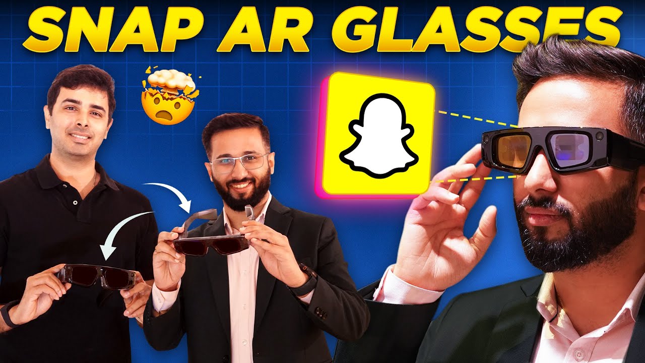 Snap Spectacles AR glasses with see-through displays
