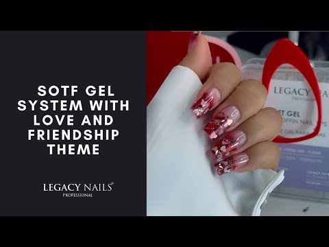 Create beauties with the Soft Gel system 💅🌸 │ LEGACY NAILS