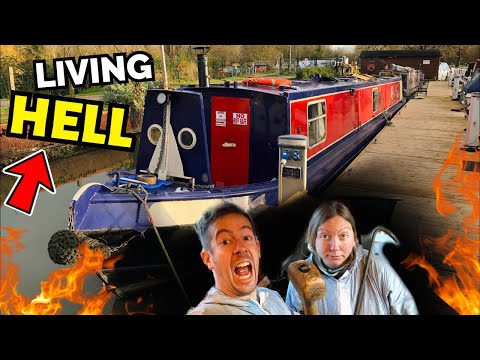 hell LIVING on a PROJECT narrowboat !