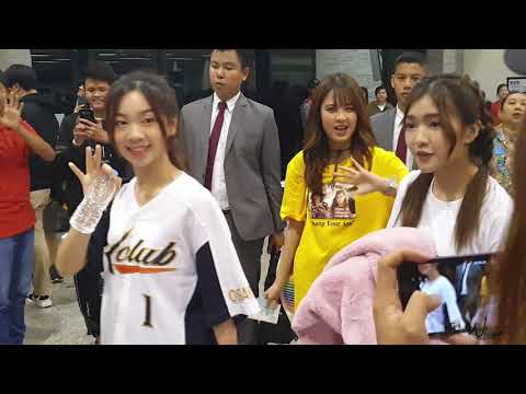 Fancam 190713 BNK48 at Udonthani airport