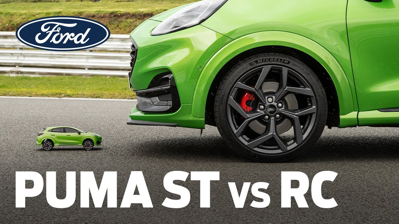 Ford Puma ST vs RC Track Battle