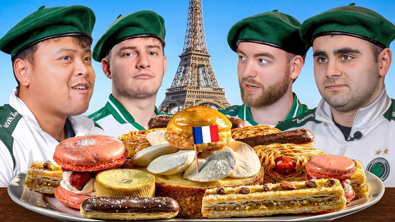 Team Falcons R6S Try Iconic French Desserts & Rank Them