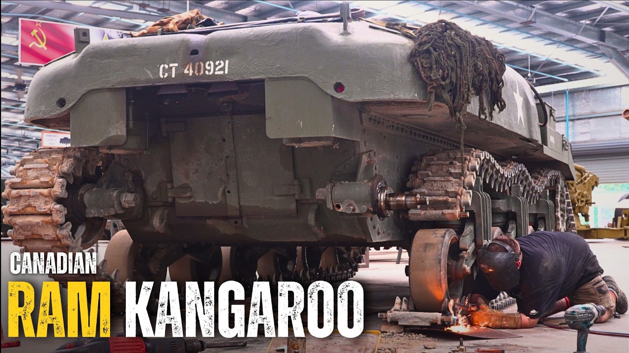 WORKSHOP WEDNESDAY: Track MAINTENANCE on the Canadian Ram Kangaroo!