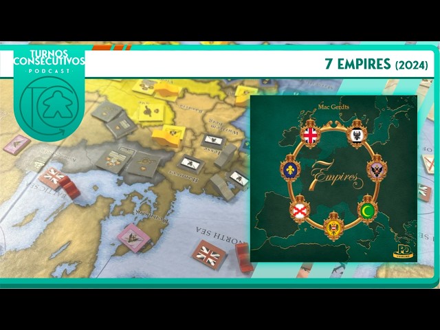 Vídeo relacionado con Rio Grande Games: 7 Imperios - Juego de mesa de estrategia, temática medieval del siglo XVIII, países compiten por la supremacía en el viejo continente, edad 14+, 2-6 jugadores