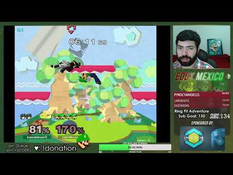 LEVO #14 - Nieve (Marth) vs Eddy Mexico (Luigi) - NA WC Pool C1 WQF