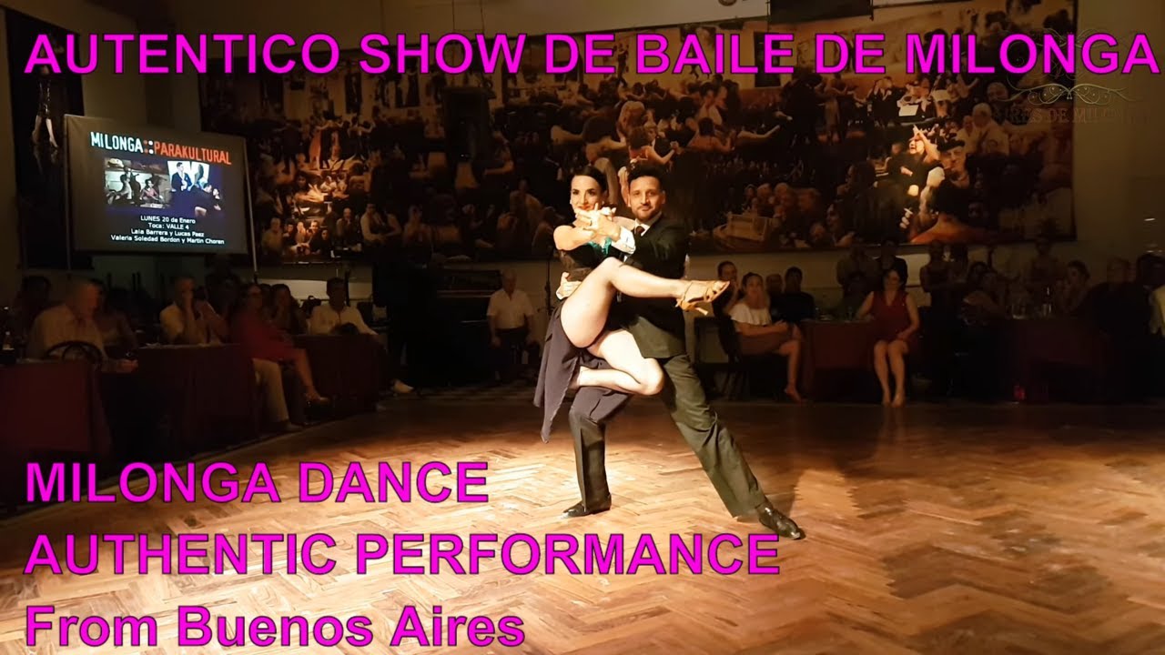 Milonga en la pista de Salón Canning, Laia Barrera, Lucas Paez, tango Buenos Aires
