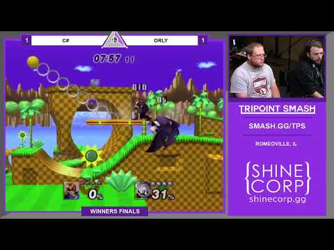 C# (Meta Knight) vs ORLY (Falcon) - Tripoint Smash #18 PM Winners Finals