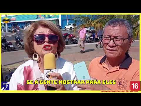 TV Educativa. Mário Teruya entrevista Maria Elvira, professora e filiada ao PT no Plebiscito Popular Marília SP 24 Agosto de 2025