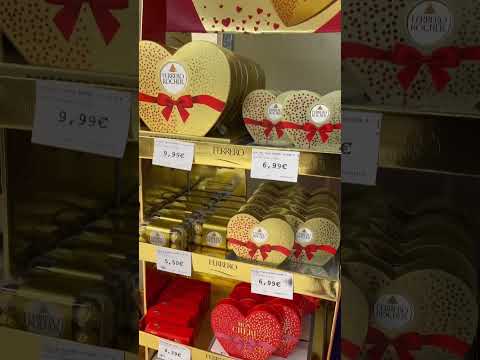 Ferrero Rocher #shorts #ferrero heart chocolates #youtubeshorts