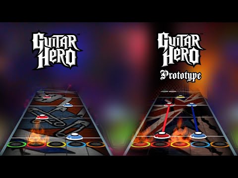 Guitar Hero 1 Prototype - "Smoke on the Water" Chart Comparison