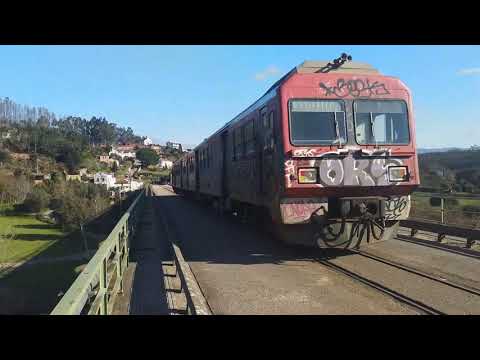 Comboios na Linha do Vouga - 04jan20