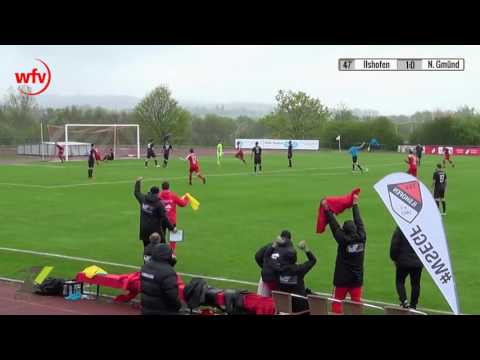 Verbandsliga 2016/2017 24. Spieltag 1:0 TSV Ilshofen vs 1. FC Normannia Gmünd