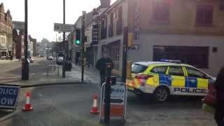 preview picture of video 'Gas leak on St Vedast Street in Norwich closes road where city's Travelodge is based'