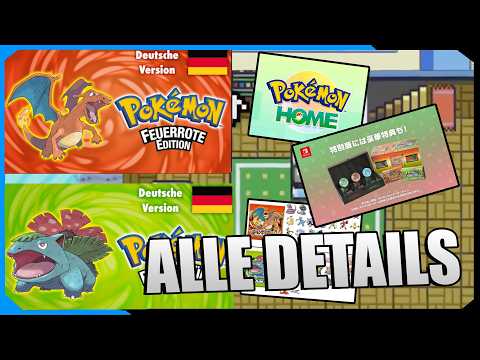 Editions Unterschiede - Alle Details & Neuerungen | Pokemon Feuerrot & Blattgrün