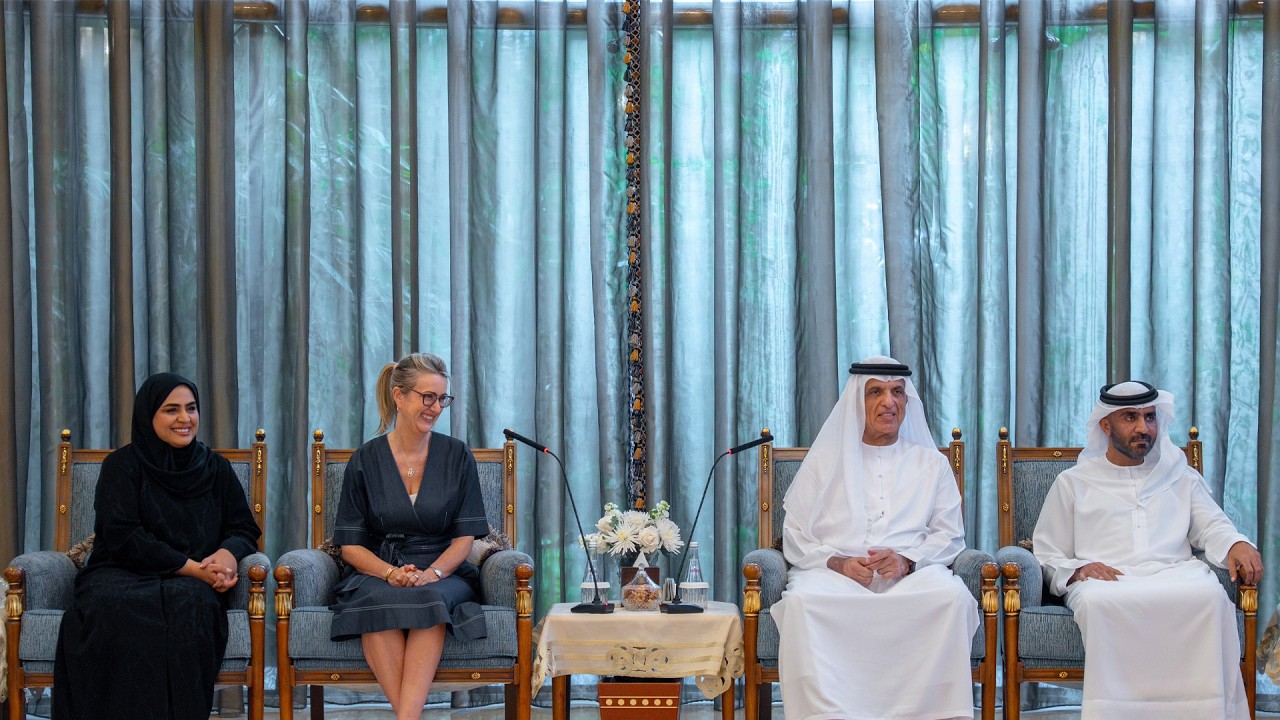 Photo: Sharjah24 Ras Al Khaimah Ruler Meets Chinese Ambassador and Consul General
