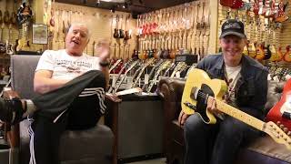 Video thumbnail for Joe Bonamassa | 1965 Fender Stratocaster & 1954 Fender Telecaster Black Guard by Normans Rare Guitars
