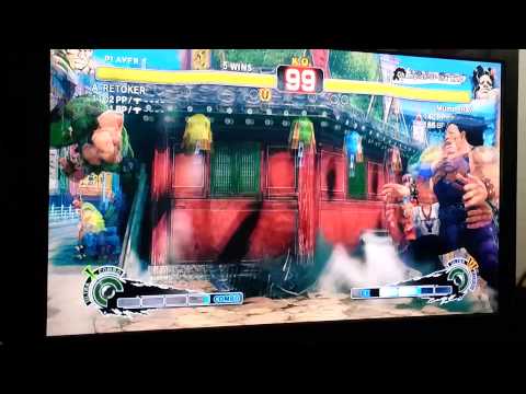 USF4 Rolento vs Hugo