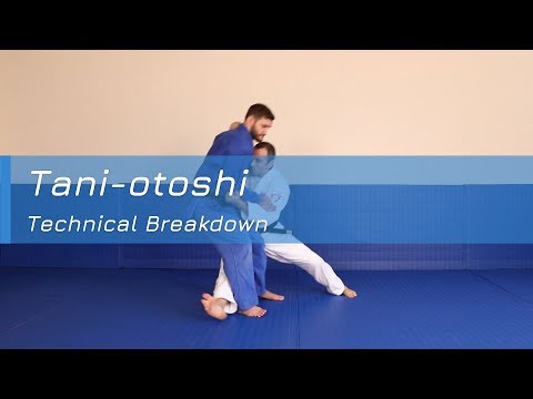 Tani-otoshi - Technical Breakdown — judo technique demonstration
