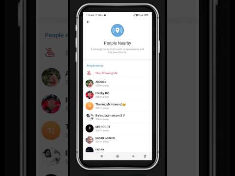 how to find near by friends on telegram #telegram  #dating #shorts