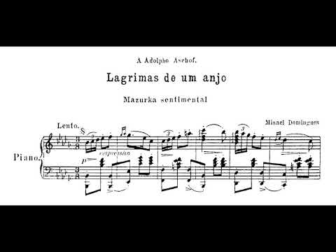 Misael Domingues - Lágrimas de um anjo (Sonia Maria Vieira, piano)