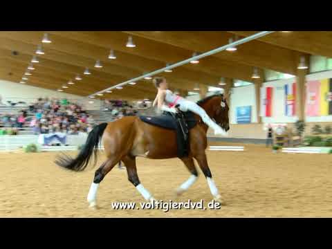 Kaylie Gussler - Female 22 - DJM Voltigieren München 2018