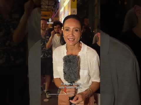 Spain crashes Paris party by beating France in the World Cup semis | AJ #shorts