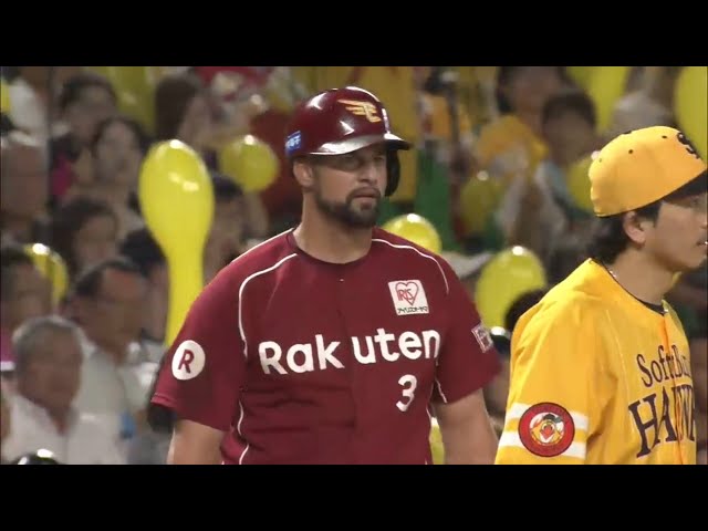 【7回表】イーグルス・忍者サンチェス 隙を突き三盗決める!! 2015/7/7 H-E