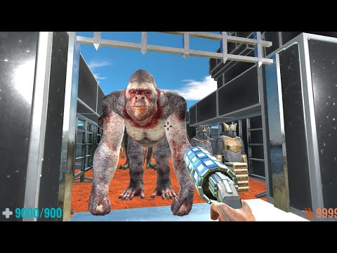 All Units Attack Military Base on Mars. Animal Revolt Battle Simulator