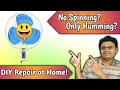 Eng Fan Humming But Not Spinning Quick 5 Min Repair How To Change Wall Fan Capacitor Condenser