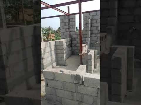 Ground floor walls Construction steel structure buildings