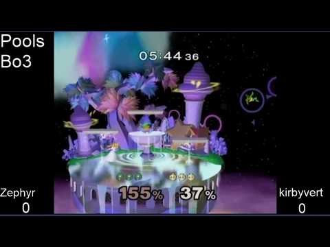 EPSMASH2 - Pools - kirbyvert (Peach) vs Zephyr (Samus)