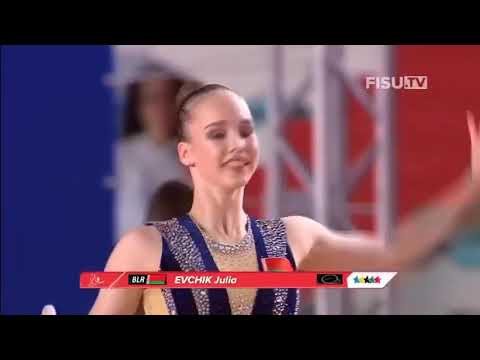 Julia Evchik hoop 2019, Summer Universiade (no sound)