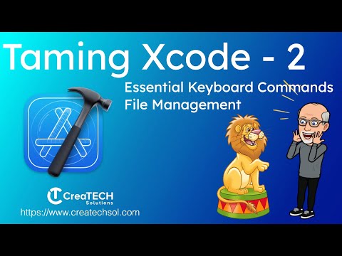 Taming Xcode 2:  Xcode Keyboard Shortcuts, File Management and Focus