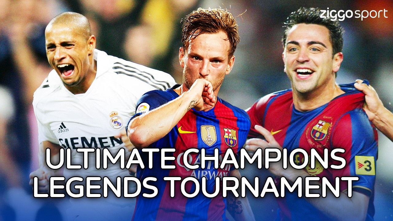 LIVE! 🔴 ULTIMATE CHAMPIONS LEGENDS TOURNAMENT met XAVI, RAKITIC, CARLOS, FIGO, CAFU en MEER ⭐️