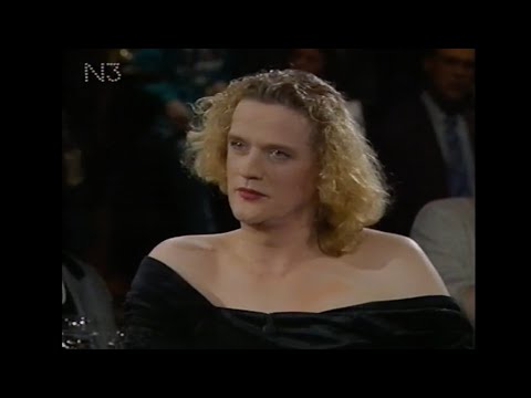 Georgette Dee 1993 im Gespräch und mit Gesangsauftritt "Träne im Knopfloch" in der NDR Talkshow