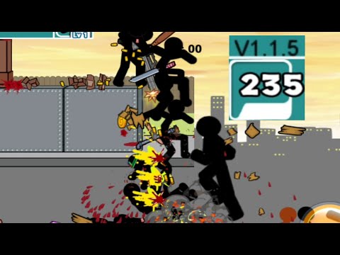 Unexpected Enemy Army Attack! | Anger Of Stick 5 V1.1.5 Bug Level 235