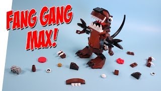 Lego Mixels Series 2 Brown Fang Gang Chomly Gobba and Jawg Opening