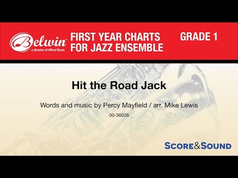Hit the Road Jack arr. Mike Lewis - Score & Sound