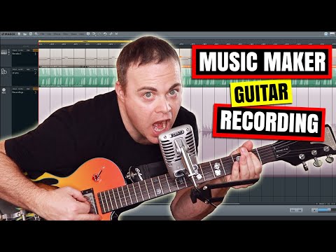 Magix Music Maker Free Tutorial Guitar Recording